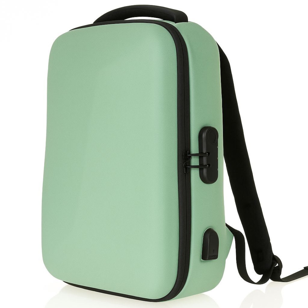 USB Girişli Şifreli Hardcase Laptop Sırt Çantası EYE1925