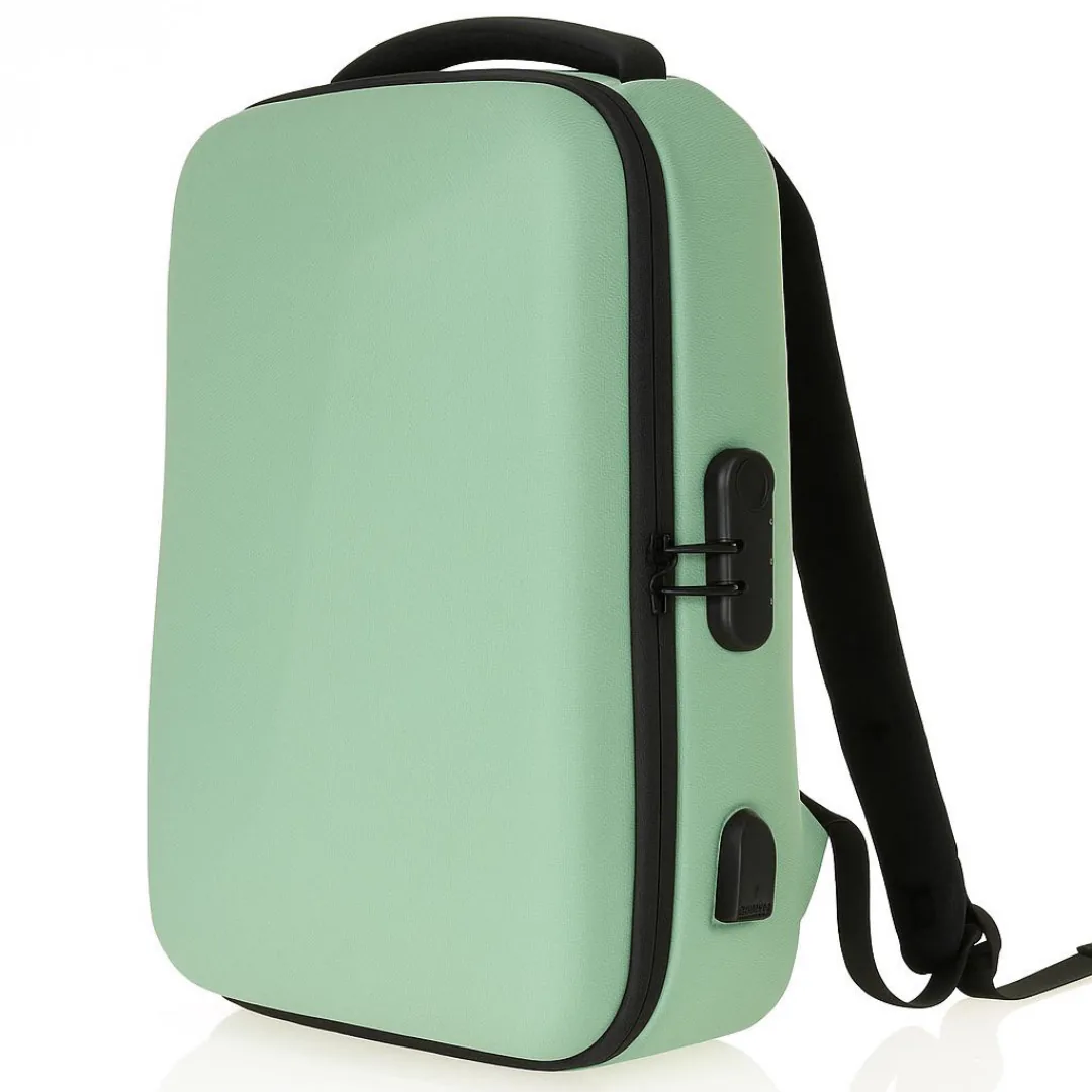 USB Girişli Şifreli Hardcase Laptop Sırt Çantası EYE1925 görsel 6