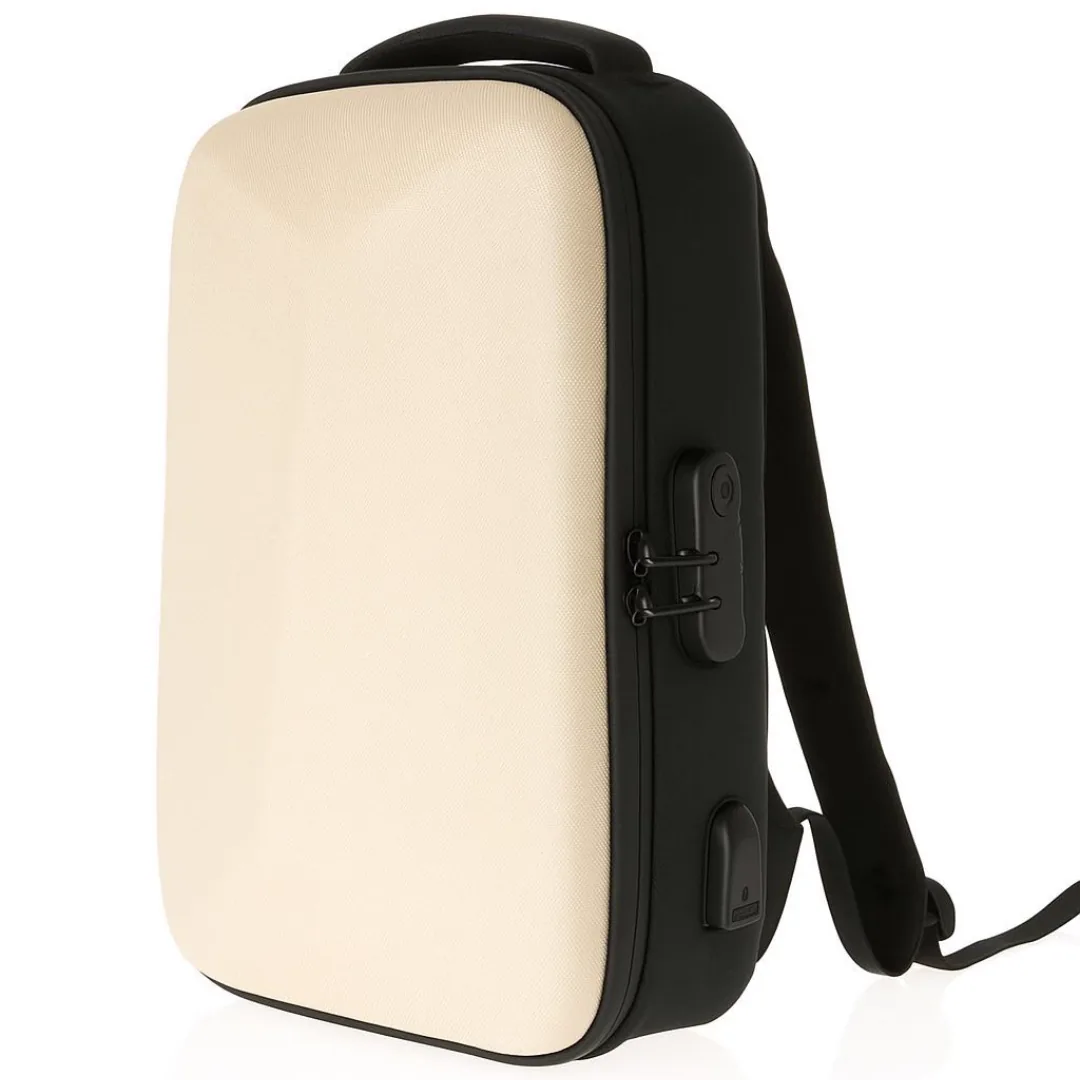 USB Girişli Şifreli Hardcase Laptop Sırt Çantası EYE1925 görsel 7
